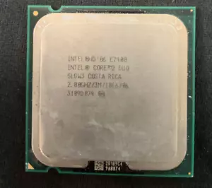 Intel Core 2 Duo E7400 2.80GHz Dual-Core 3MB LGA 775 SLB9Y CPU Processor 65W - Picture 1 of 1