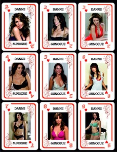 DANNII MINOGUE 1 BOX WITH 54 POKER PLAYING CARDS - ARGENTINA!  NIB 