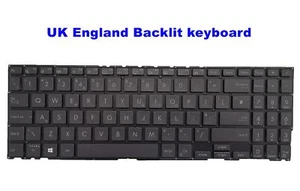 UK Backlit keyboard for ASUS ZenBook Flip 15 UX563F UX563FD   - Picture 1 of 1