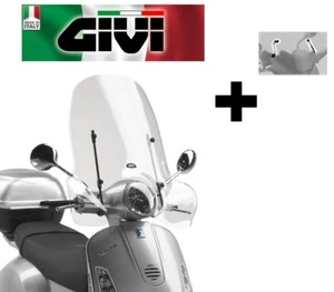 Parabrisas Completo Transparente Piaggio Vespa 125 Granturismo 2007 104A GIVI - Imagen 1 de 6