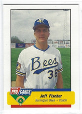 1994 Burlington Bees (Class A-Montreal Expos) Jeff Fischer