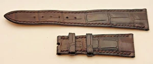 OEM Patek Philippe Geneve dunkelbraun Leder Uhrenarmband 21/16mm 63+122mm B37 - Bild 1 von 2