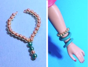 Dreamz VINTAGE REPRODUKTION von ARABIAN NIGHTS HALSKETTE & ARMBÄNDER für Barbie - Bild 1 von 5