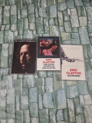 Eric Clapton Cassette Tape lot 3 tapes time pieces / slow hands/ journeyman - Image 1 of 4