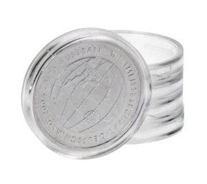 Kunststoff Münzkapseln Square 25er Pack transparent 31mm NEU - Bild 1 von 1