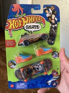 Hot Wheels Skate Tony Hawk Shifters Stalk & Shred Fingerboards Collector Set NEW - Picture 1 of 5