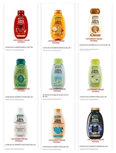 Ultradolce Garnier Shampoo 250 Ml. VARI TIPI PEZZI 3 - Foto 1 di 20