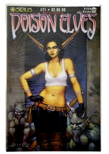 Poison Elves #71 Low Print Run Sirius 1995 Hayes; I Lucifer Comics Board Respald - Imagen 1 de 3