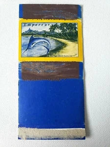 Vintage Matchbook EMPEREUR Swordfish New Light Match Factory Matches Matchbox - Picture 1 of 3