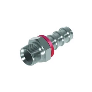 BSP Male x Hose Push In Straight Hose Tail, Hydraulic Adaptors, All Sizes - Picture 1 of 2