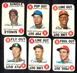 1968 Topps Game w/Aaron, Santo - 12 Cards In All - Free Shipping - Picture 1 of 4