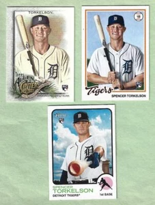 SPENCER TORKELSON Tigers ~ 2022 Rookie Cards Lot ~ FREE SHIPPING - Picture 1 of 1