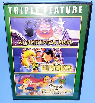 NEW - A Christmas Carol/The Nutcracker/Miracle in Toyland D Triple Feature DVD - Image 1 of 4