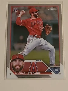 Michael Stefanic #138 RC - 2023 Topps Chrome - Los Angeles Angels - BIG QTY!!! - Picture 1 of 1