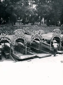 XOCHIMILCO c. 1960 - Embarcations Canaux Mexique - Div 69 - Picture 1 of 2