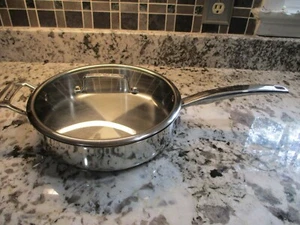 Cuisinart 3.5 Quart Stainless Steel Saute Pan N9133-26HT WITH GLASS LID - Picture 1 of 6