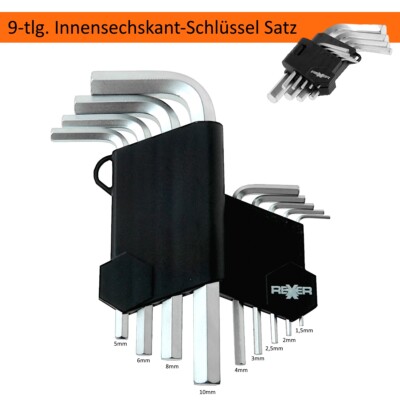 Bondus Sechskant-L-Schlüssel 9/16 Zoll – Kurz, Präzises Werkzeug Für Inbus-Schrauben