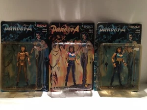 Konvolut 3 Vintage Bolt Pandora Action Figuren 1997. Neu - Bild 1 von 7