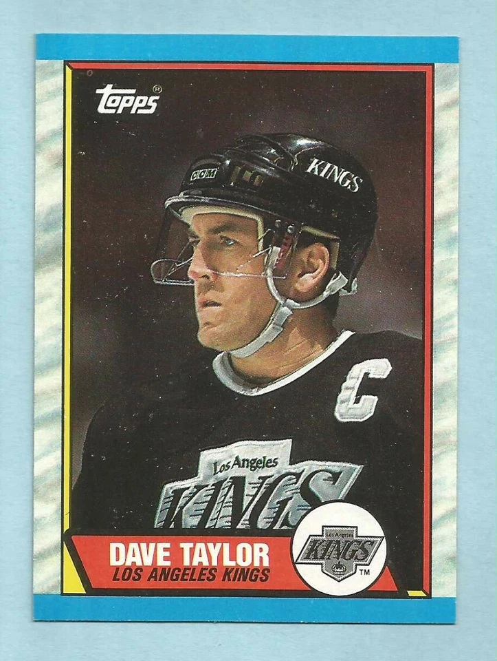 1989-90 Topps Hockey Dave Taylor #58 Los Angeles Kings PACK FRESH! - Image 1 of 1