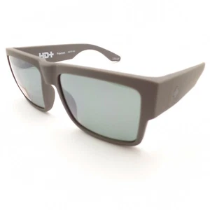 Spy Optics Cyrus Soft Matte Dark Grey Black Spectra Polarized New Sunglasses - Picture 1 of 4