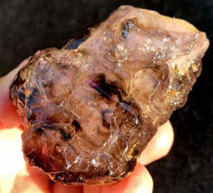 231g Diamante! Cristal de cuarzo amatista cabello esquelético Super Seven Zimbabwe ie4998 - Imagen 1 de 15