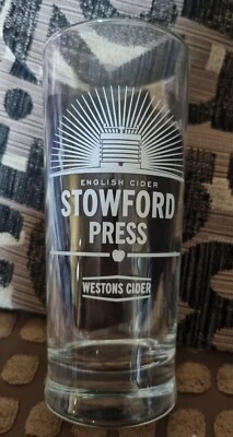 BRAND NEW WESTONS STOWFORD PRESS CIDER HALF PINT GLASS - Image 1 of 2