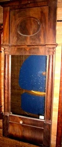 Parete A Specchio Specchio dello stucco mirror Biedermeier Cornice Camino - Picture 1 of 1