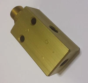 Válvula de mantenimiento de presión (PMV) y fusible de flujo para compresor SCUBA o panel de llenado - Imagen 1 de 4