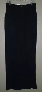 St. John Sport by Marie grau – schwarze Damenhose aus Plüsch Baumwolle Größe 12 neu mit Etikett USA - Bild 1 von 8