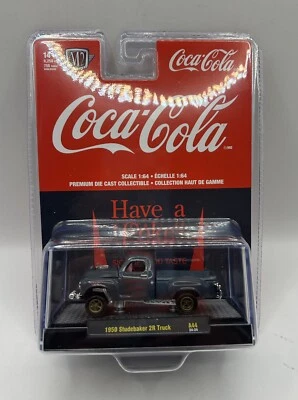 Coca-Cola M2 Machines 1950 STUDEBAKER 2R TRUCK #A44 - 2024 - Image 1 of 3