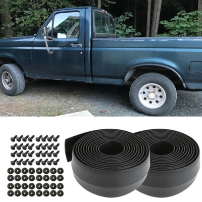 Колесные арки из ПВХ расширители крыльев широкий корпус брызговики для Ford F150 F250 с двойной кабиной - Изображение 1 из 4