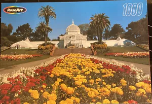Neu versiegelt 2008 RoseArt 1000 Puzzle Golden Gate Park selten landschaftlich bunt Kostenloser Versand - Bild 1 von 2