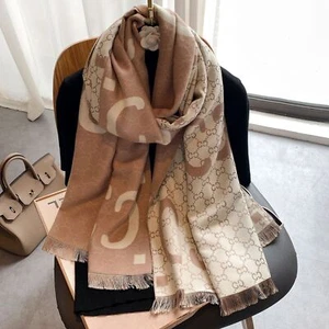 Neu CC Damen Cashmere Schal Strickschal Vermischt Kaschmir Wollschal Winter - Bild 1 von 30
