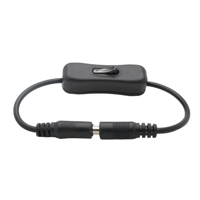 LED Light Strip In-line On Off Switch With Female Male 2.1mm 5.5mm Connector 12V - Image 1 of 4