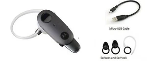 Motorola BOOM HX 600 Auto.Flip Bluetooth Musique Casque Écouteurs + Crochet Écouteurs - Photo 1 sur 2