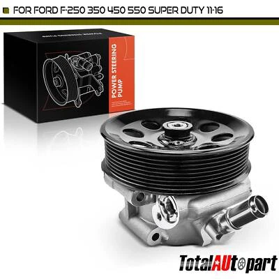 Bomba de direção hidráulica com reservatório para Ford F-250 350 450 550 Super Duty 2011-2016 - Imagem 1 de 4