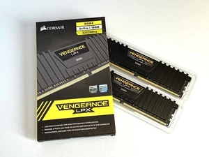 Corsair VENGEANCE LPX DDR4 RAM 16GB (2x8GB) 3200MHz CL16 Intel XMP 2.0 Computer - Afbeelding 1 van 4