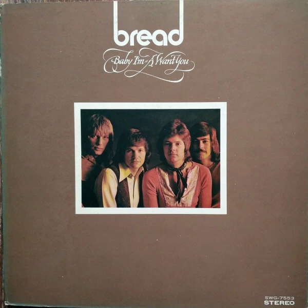 Bread - Baby I m-A Want You / VG+ / LP, Album, Blu - Photo 1/1