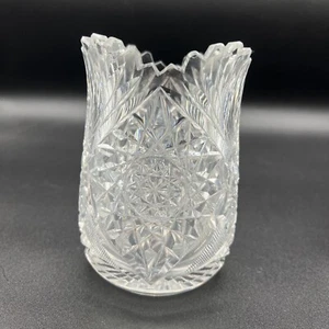 Jarrón de apio EAPG - Pennsylvania o Balder de US Glass Company - Imagen 1 de 6
