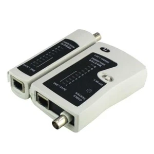 Rj45 BNC Cable Tester Lan Ethernet CAT5 Repair Shielded Network Line Test - Picture 1 of 11