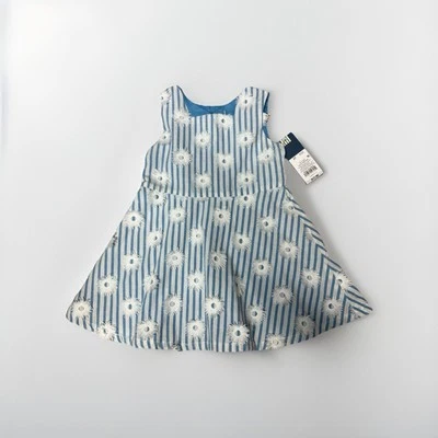 New Genuine Kids by Osh Kosh Blue Floral Dress Toddler Size 2T - Image 1 of 4