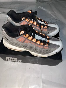 Nike Air Max 95 Kim Jones - Orange - Schwarz - Grau - Neue Messing Schnürsenkel - Bild 1 von 6
