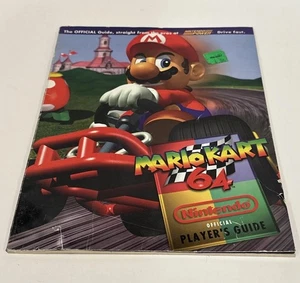 Mariokart 64 Nintendo Official Player's Guide Book With Stickers N64 Guide Mario - Picture 1 of 9