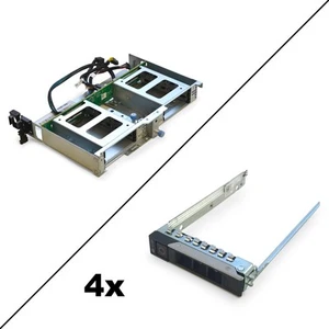 4-Bay SFF Flex-Bay with Cables for Dell PowerEdge R740xd + 4x 2.5'' Caddies - Photo 1/1