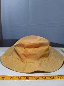 Sombrero Cubo Playa Beige Liso-Talla Única - Imagen 1 de 7