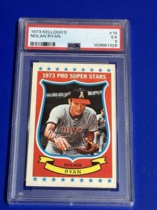 1973 Kellogg's Pro Super Stars - Nolan Ryan #16 PSA 5 - Picture 1 of 2