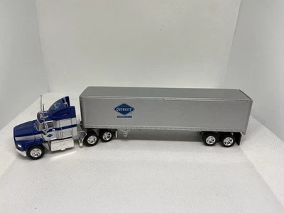 Matchbox-collectible- FORD AEROMAX Overnite Freight Tractor Trailer-7 1/2 inches - Image 1 of 4