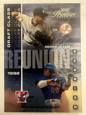 Playoff Prestige 2003 Derek Jeter Draft Class Reunion DR-2 Foto 1 de 2