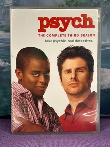 Psych: the Complete Third Season (DVD, 4-disc set, 2008) - Imagen 1 de 9