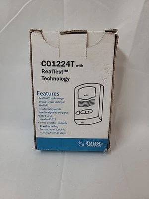Sistema Sensor CL1224T Detector de monóxido de carbono Cuatro cables con sonda Foto 1 de 4